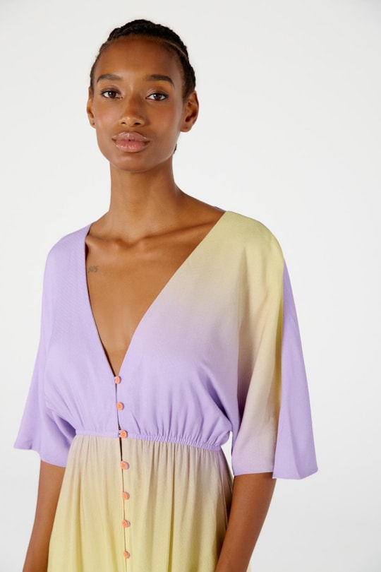 Imagem do produto Vestido Cropped Perola Barrado Praia