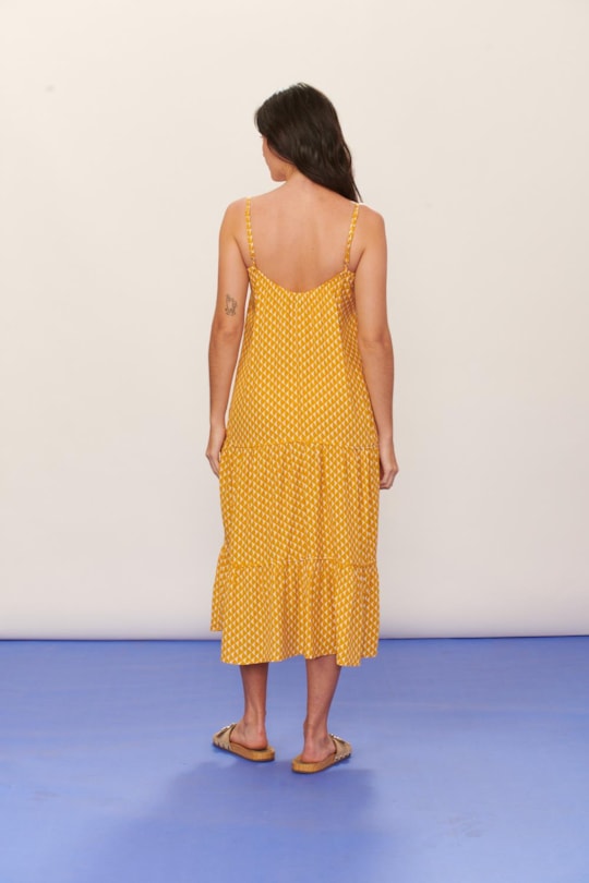 Imagem do produto Vestido Cropped Vivo Amalfi Amarelo