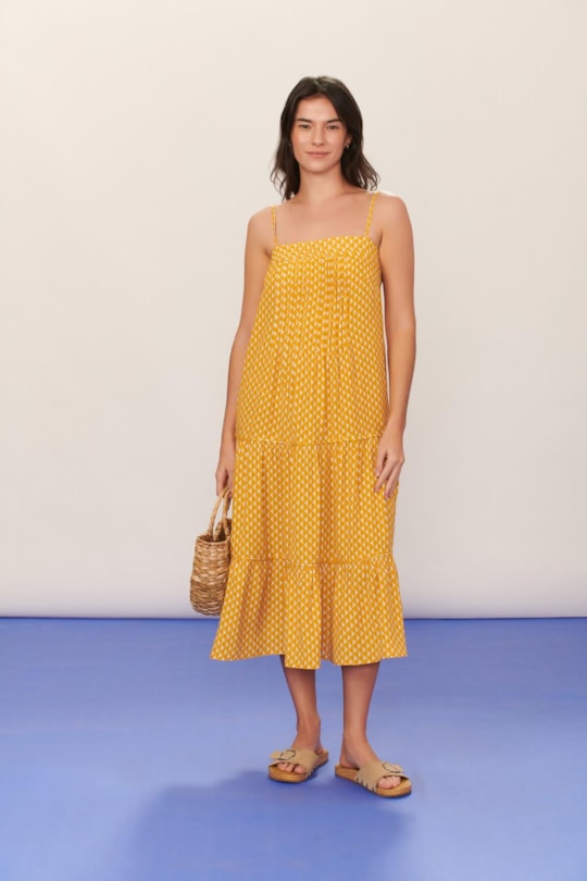 Imagem do produto Vestido Cropped Vivo Amalfi Amarelo