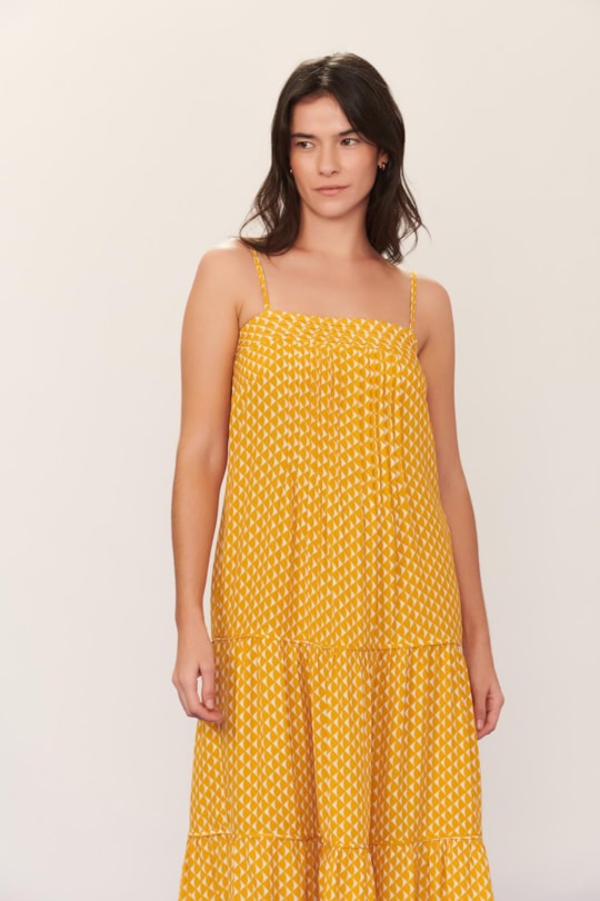 Imagem do produto Vestido Cropped Vivo Amalfi Amarelo