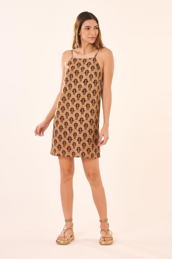 Vestido Curto Basico Makani