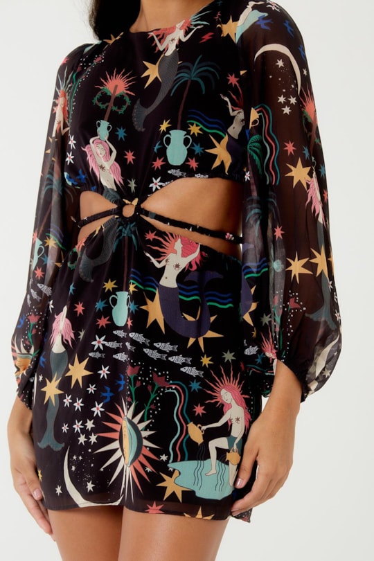 Imagem do produto Vestido Curto Detalhe Mistica