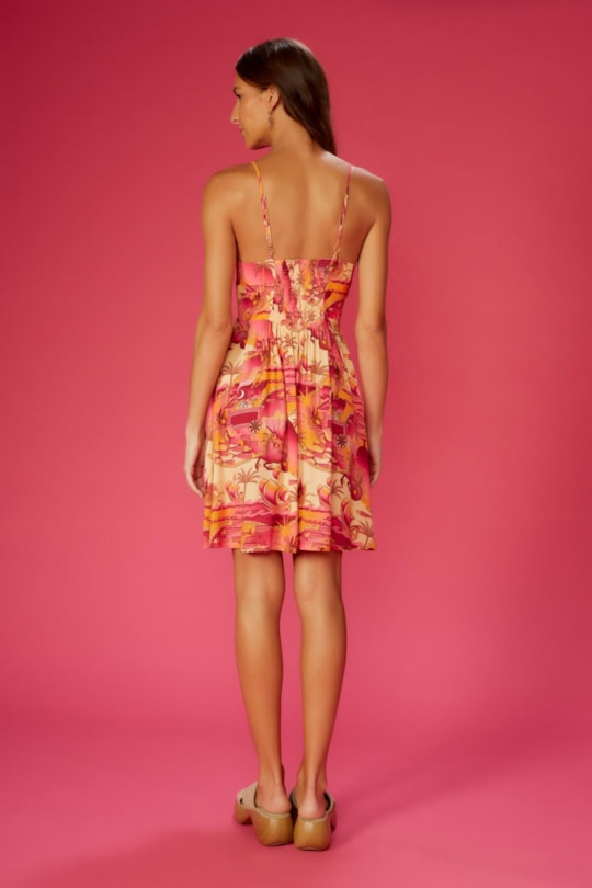 Imagem do produto Vestido Curto Entremeio Resina