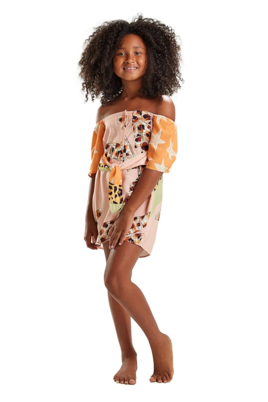 Imagem do produto Vestido Curto Esther Caiada (Inf)