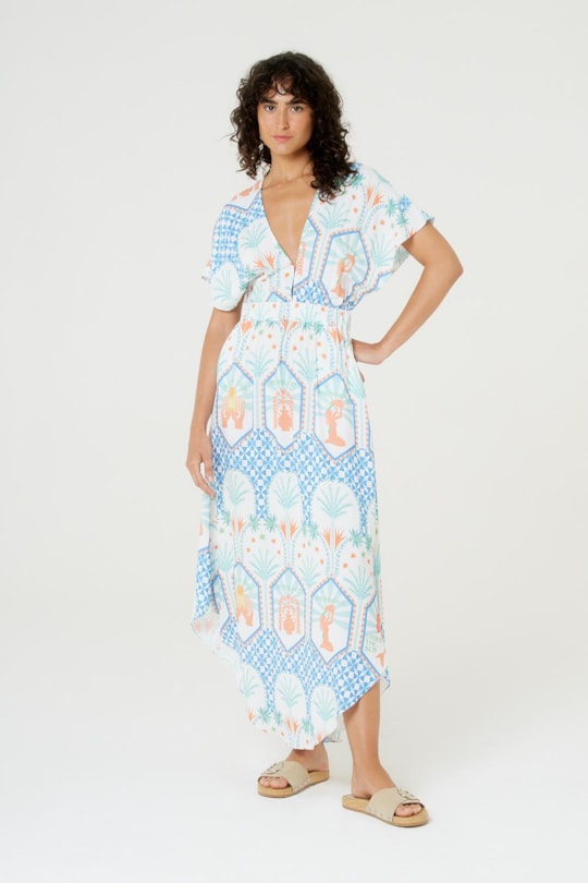 Vestido Decote Alexia Golden