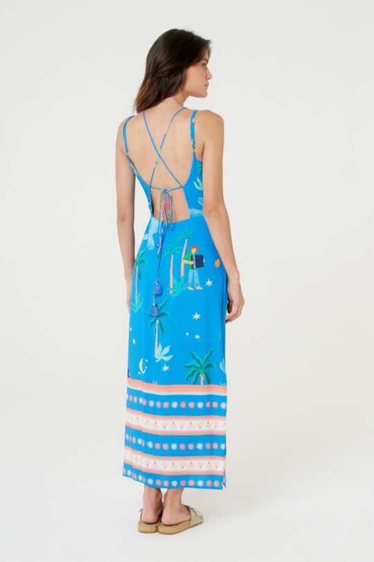 Imagem do produto Vestido Detalhe Decote Gota Simpatia