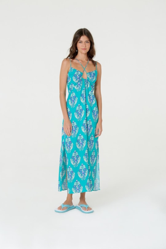 Imagem do produto Vestido Detalhe Decote Harmonia