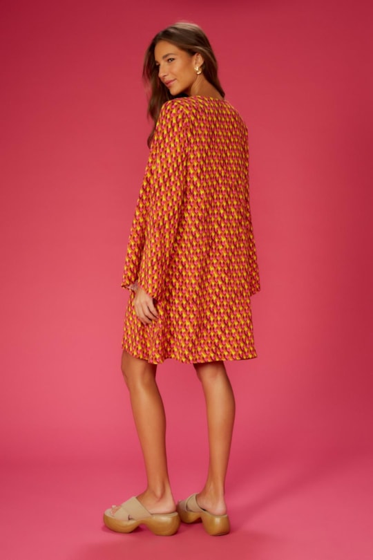 Imagem do produto Vestido Entremeio Metal Ai Meu Coracao