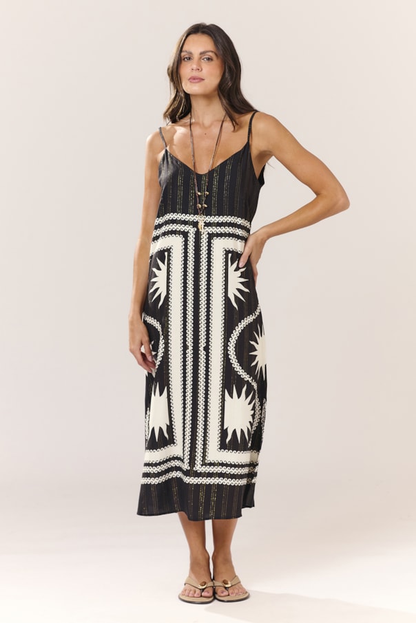 Vestido Flavia Localizado Conchas