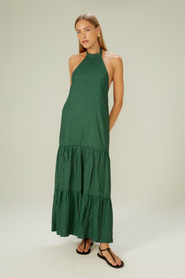 Vestido Frente Unica Color