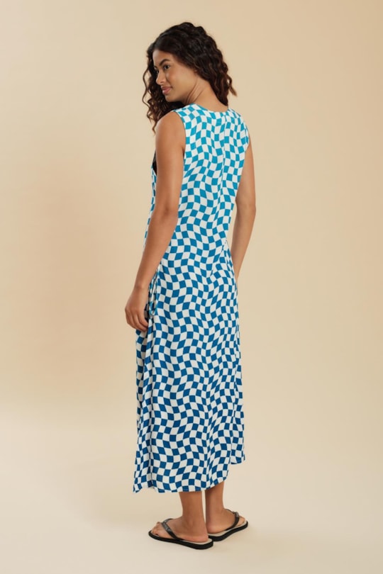 Imagem do produto Vestido Ilhos Localizado Xadrez