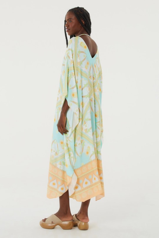 Imagem do produto Vestido Kaftan Bell Barrado Joy