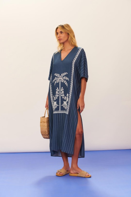 Imagem do produto Vestido Kaftan Loc Seiva Doce
