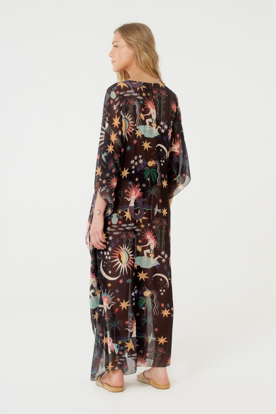 Imagem do produto Vestido Kaftan Longo Mistica