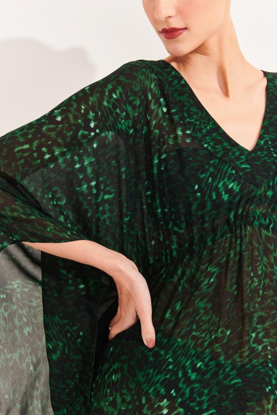 Imagem do produto Vestido Kaftan Longo Suspiro