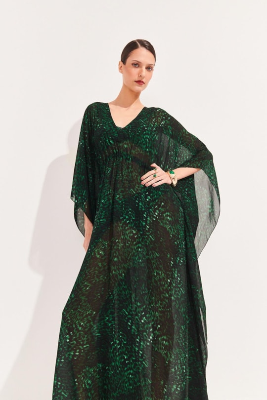 Imagem do produto Vestido Kaftan Longo Suspiro