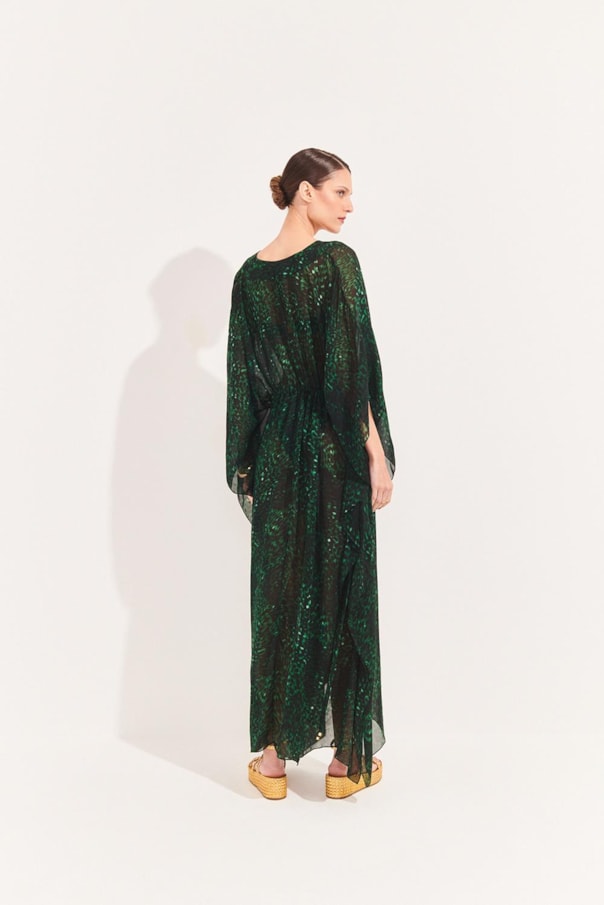 Vestido Kaftan Longo Suspiro