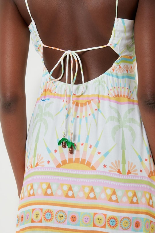 Imagem do produto Vestido Kaftan Mangao Saudacao Ao Sol