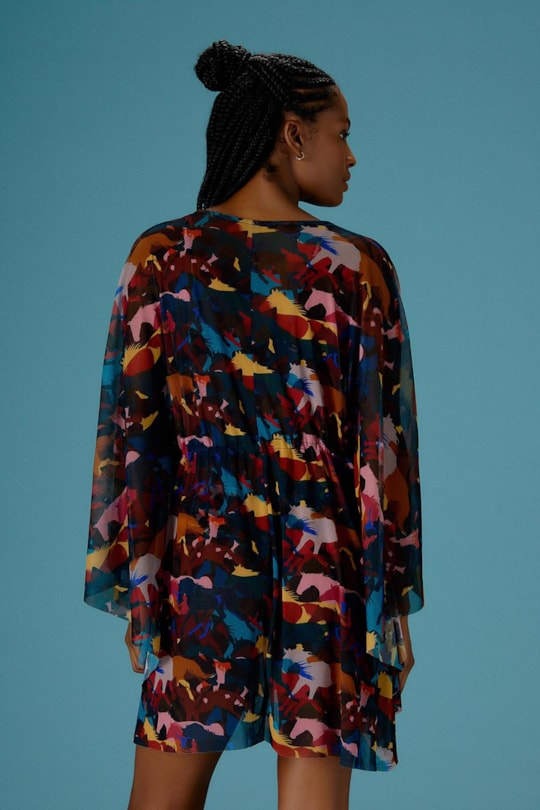 Imagem do produto Vestido Kaftan New Equilibrio Cavalgada