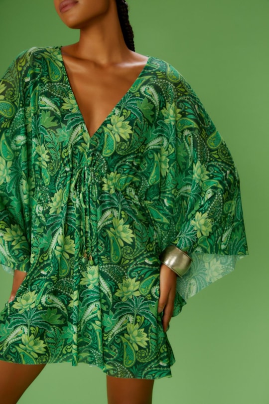 Imagem do produto Vestido Kaftan New Equilibrio Florest v