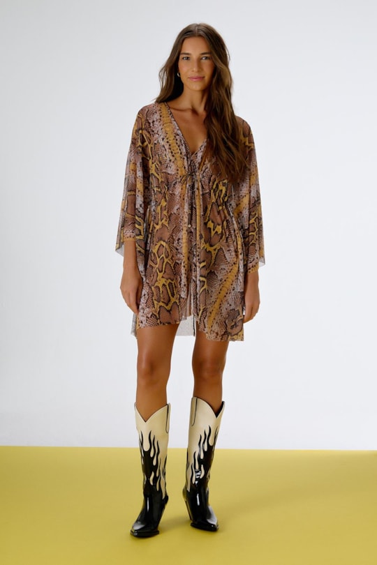 Imagem do produto Vestido Kaftan New Equilibrio Snake
