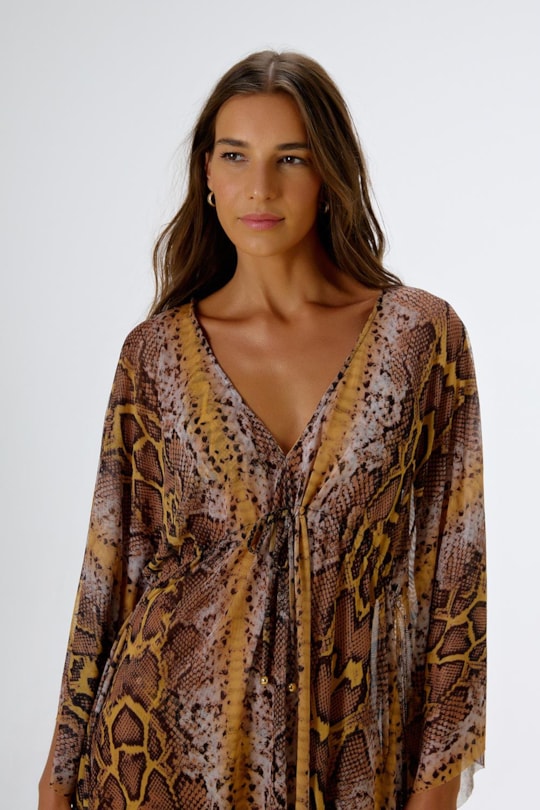 Imagem do produto Vestido Kaftan New Equilibrio Snake