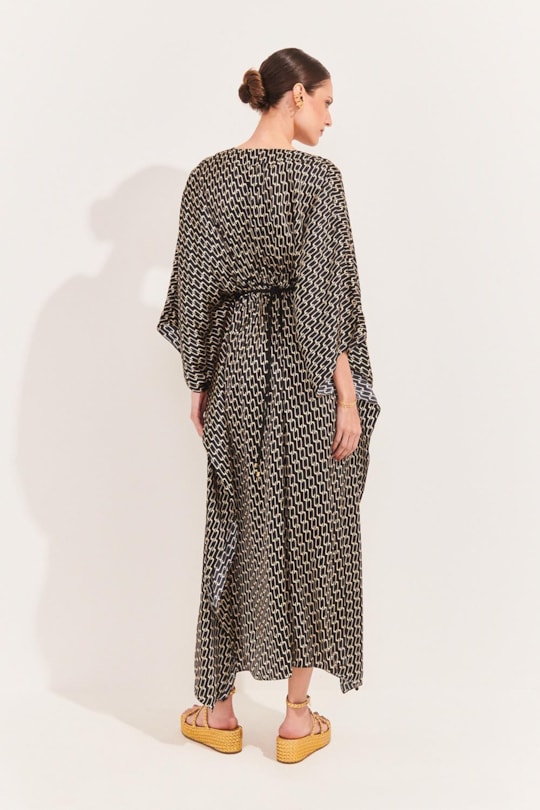 Vestido Kaftan Seda Lorena Dita