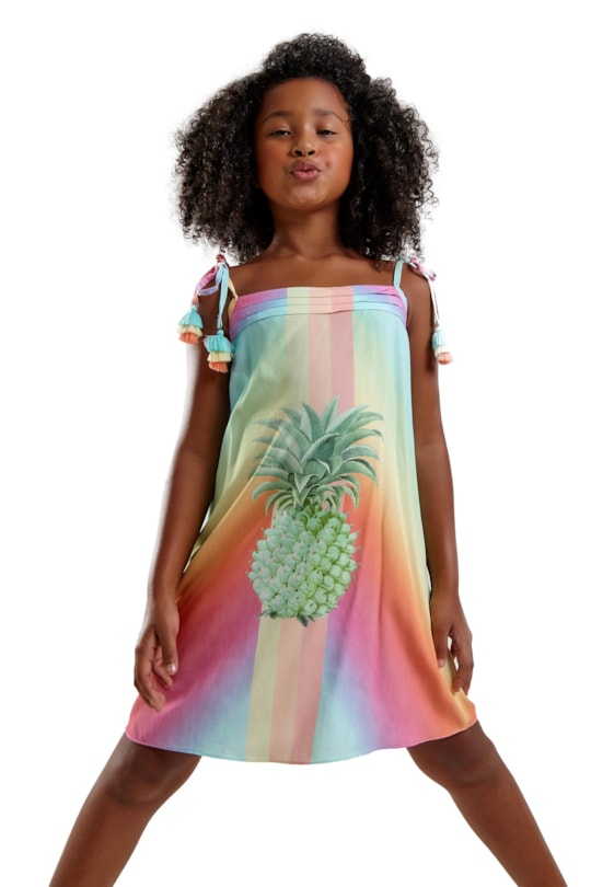 Imagem do produto Vestido Lily Rainbow Localizado (Inf)