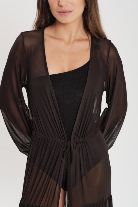 Imagem do produto Vestido Longo Tule Liso