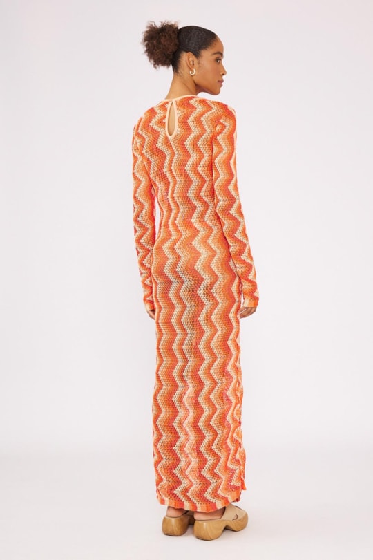 Imagem do produto Vestido Manga Longa Tricot Rayon