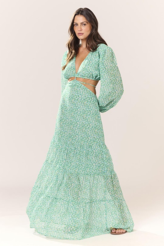 Imagem do produto Vestido Manga Resort Reflexo