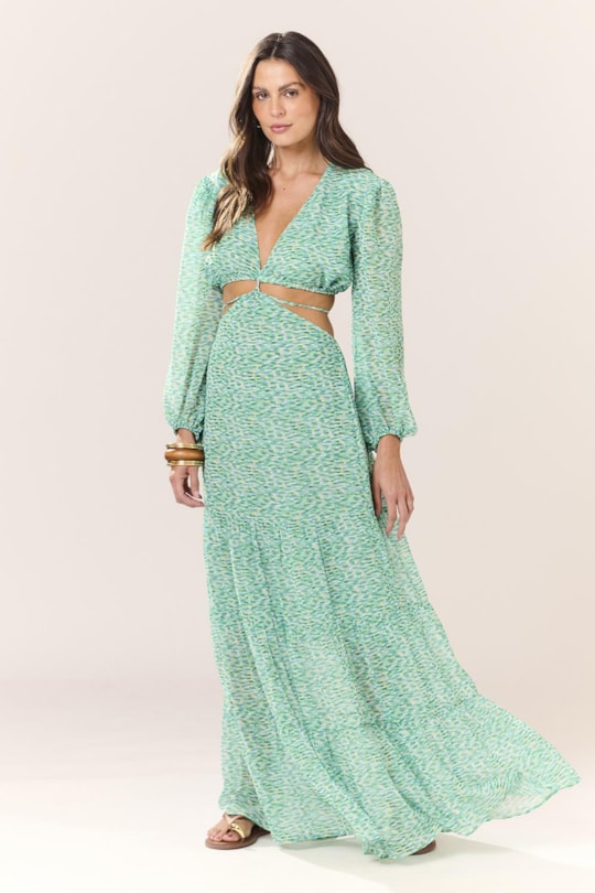 Imagem do produto Vestido Manga Resort Reflexo