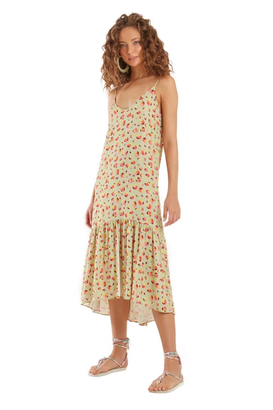 Imagem do produto Vestido Midi Isis Leopardus