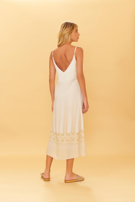 Vestido Midi Loc Luzente