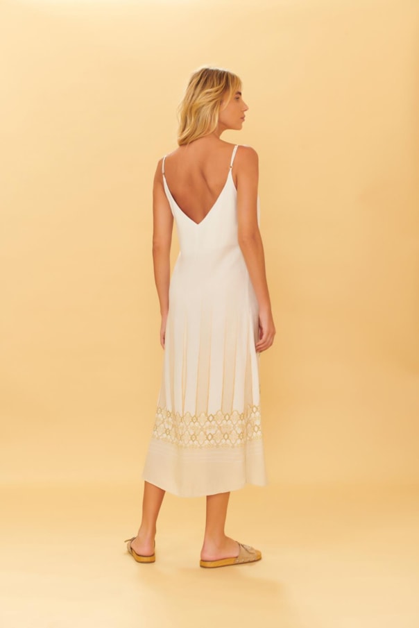 Vestido Midi Loc Luzente