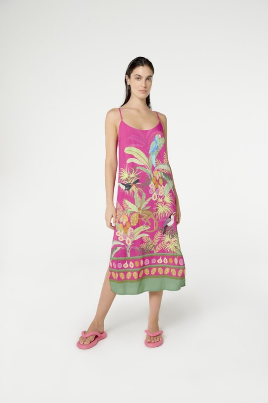 Imagem do produto Vestido Midi Mikaela Loc. Mata