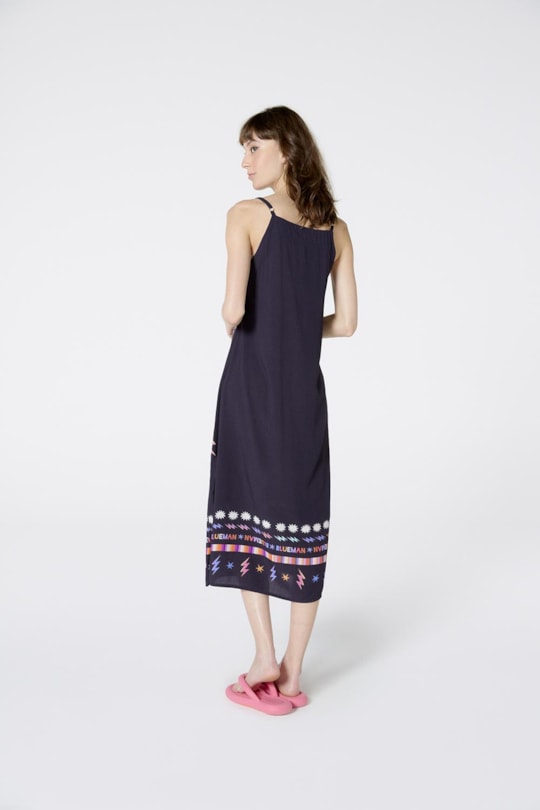 Imagem do produto Vestido Midi Mikaela Loc. Raios Degrade