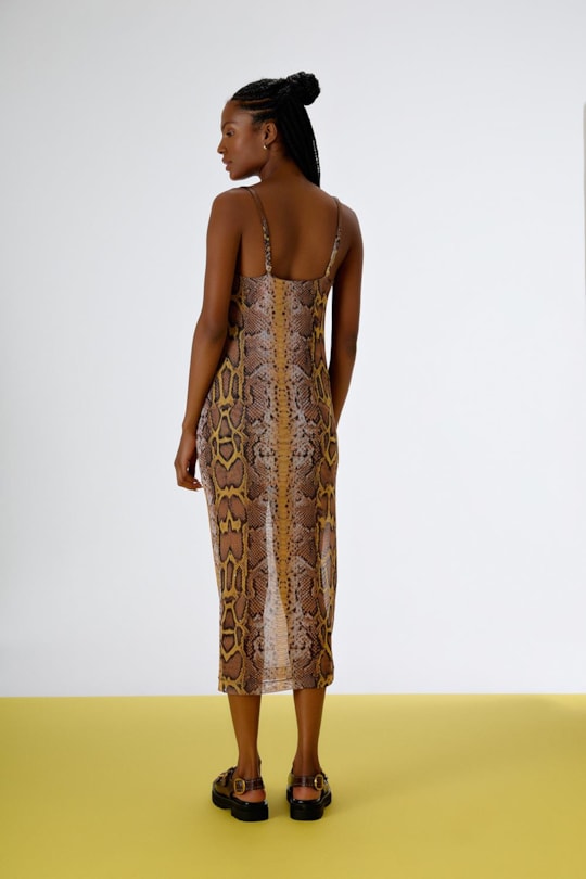 Imagem do produto Vestido Midi Tule Degage Snake