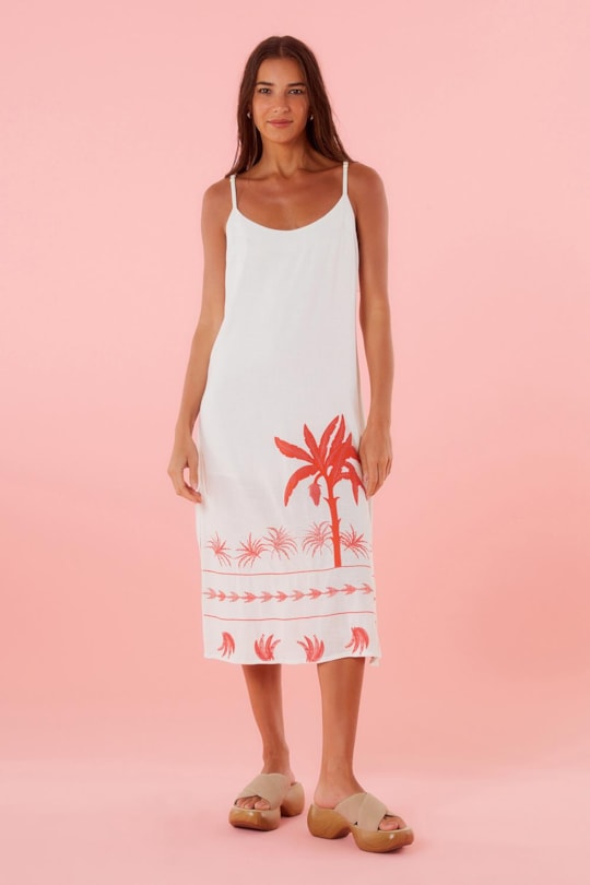 Imagem do produto Vestido Mikaela Bordado Bananeira