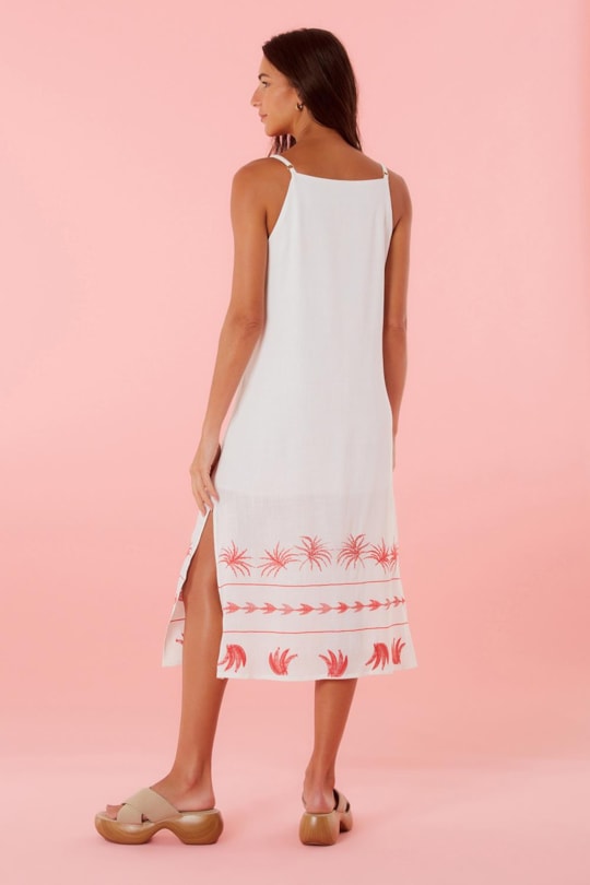 Imagem do produto Vestido Mikaela Bordado Bananeira