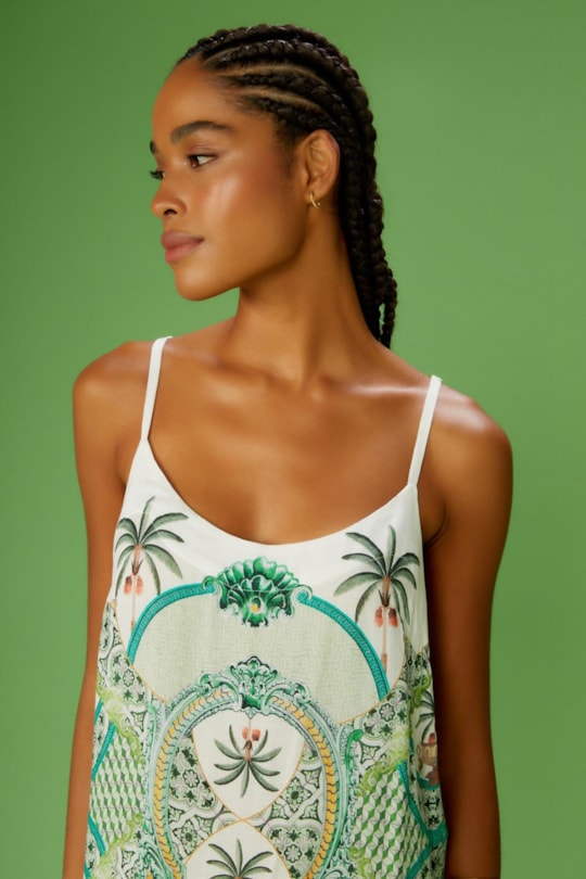 Imagem do produto Vestido Mikaela Loc. Azulejaria