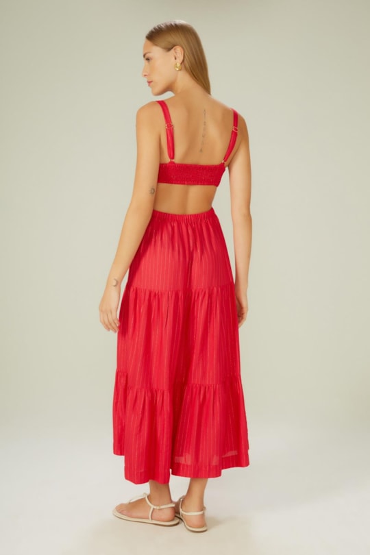 Imagem do produto Vestido Mix Tecidos