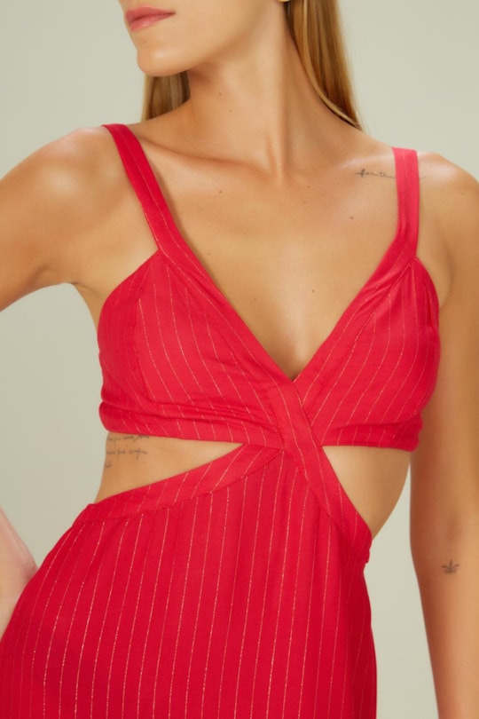 Imagem do produto Vestido Mix Tecidos