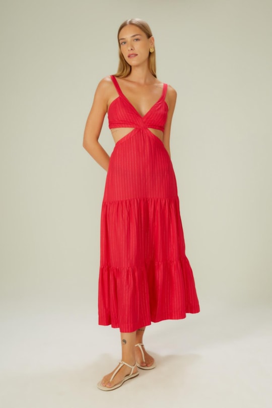 Imagem do produto Vestido Mix Tecidos