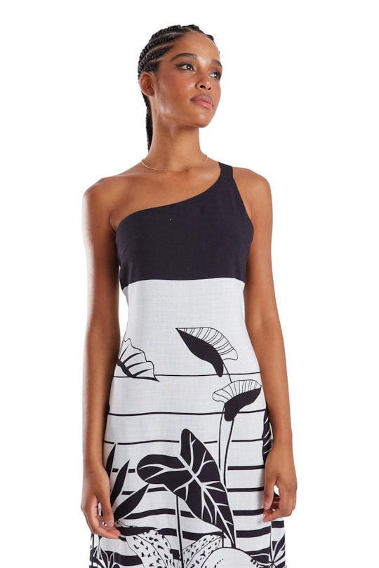 Imagem do produto Vestido Ombro So Barrado Eclipse