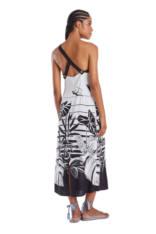 Imagem do produto Vestido Ombro So Barrado Eclipse