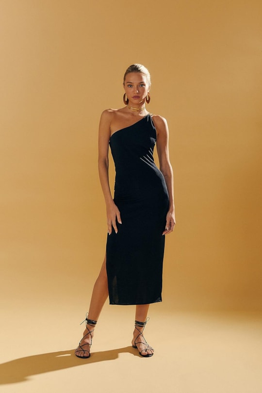 Imagem do produto Vestido Ombro So Corrente Elos