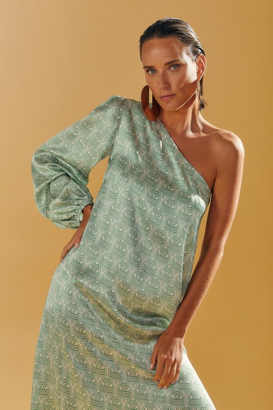 Imagem do produto Vestido Ombro So Georgia Estampa y