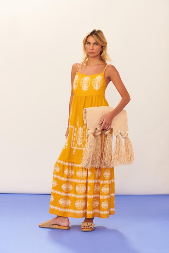 Imagem do produto Vestido Recorte Busto Loc Seiva Doce