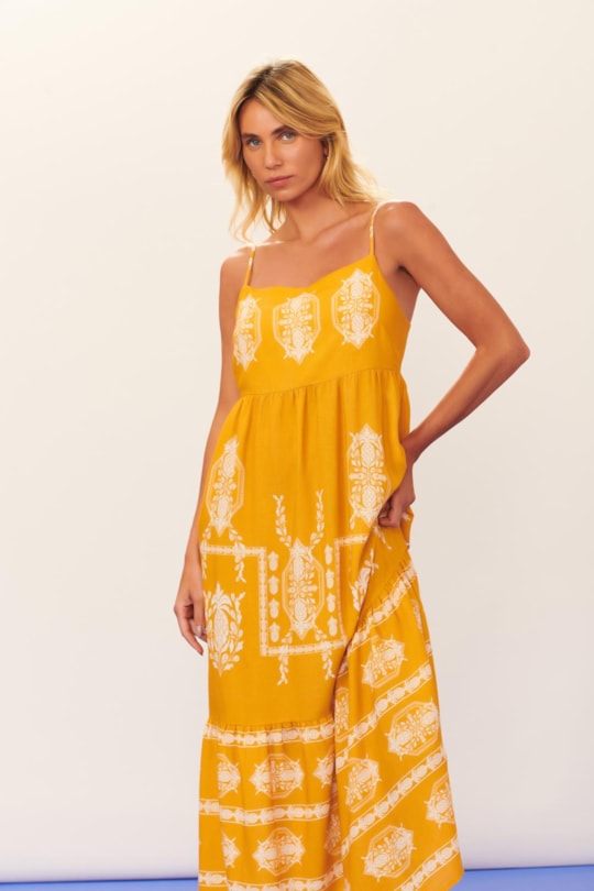 Imagem do produto Vestido Recorte Busto Loc Seiva Doce